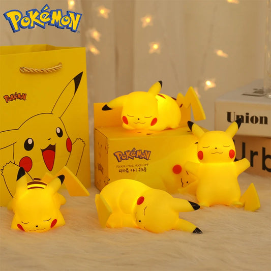 Pokémon Pikachu nachtlampjes set van 4