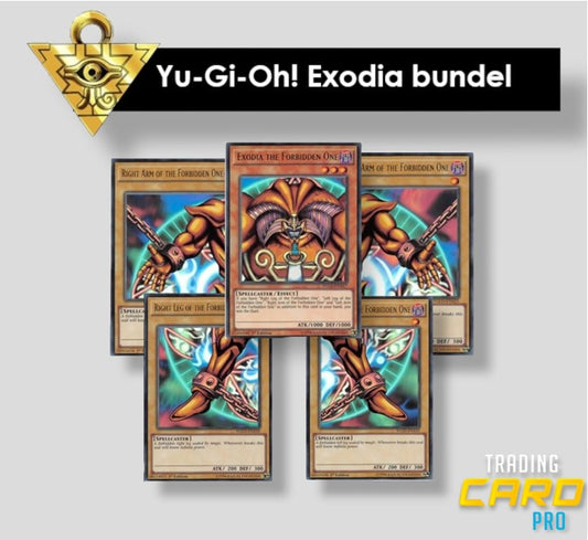 Yu-Gi-Oh! kaarten Exodia bundel